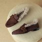 Leather shoes