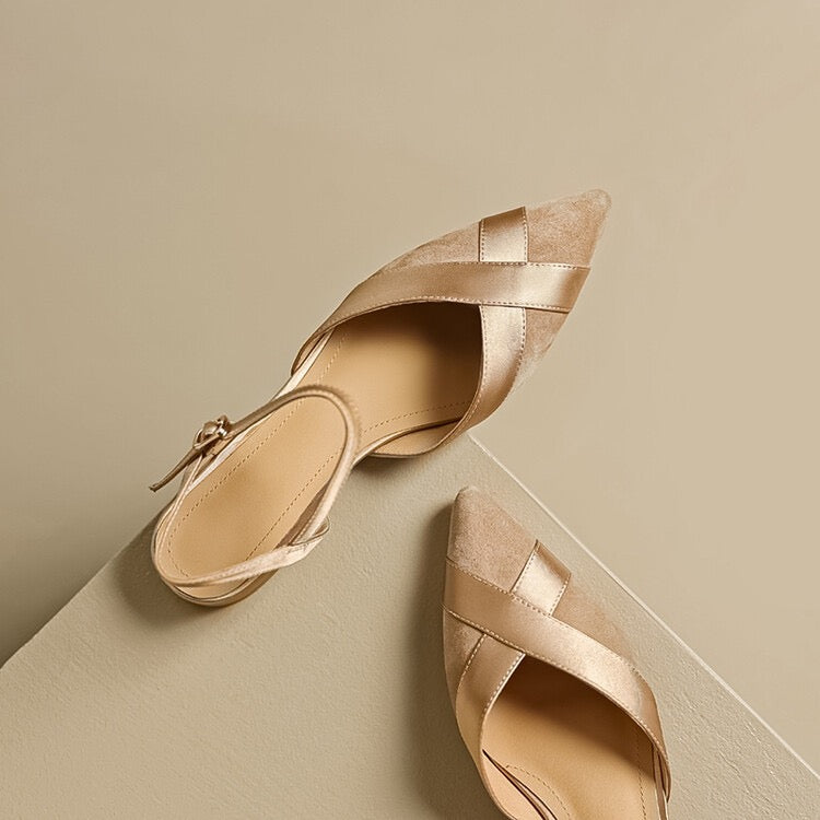Leather shoes
