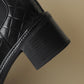 Leather boots
