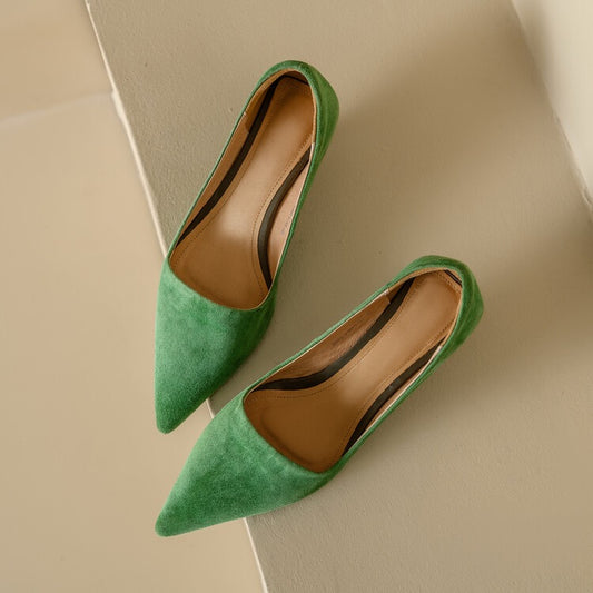 Leather shoes
