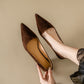 Leather shoes