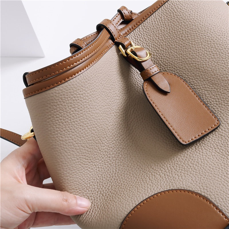 Full-Grain Leather bag / Togo cowhide