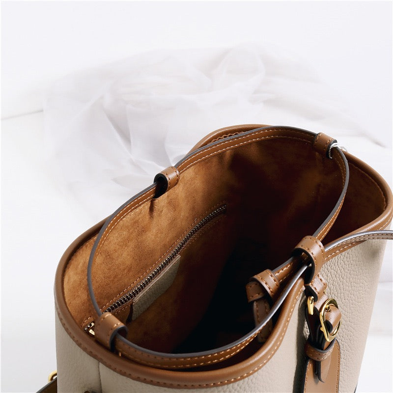 Full-Grain Leather bag / Togo cowhide