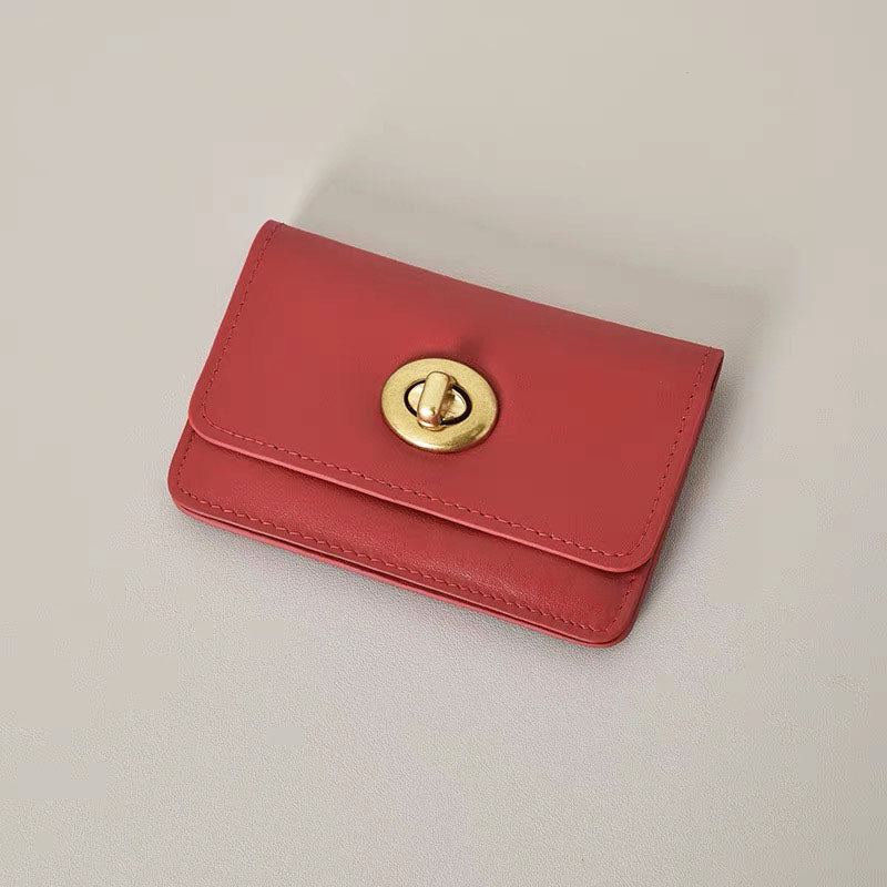 Cowhide leather wallet | classic melody