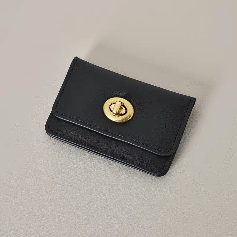 Cowhide leather wallet | classic melody