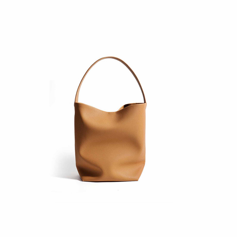 Full-Grain Leather bag | bucket handbag