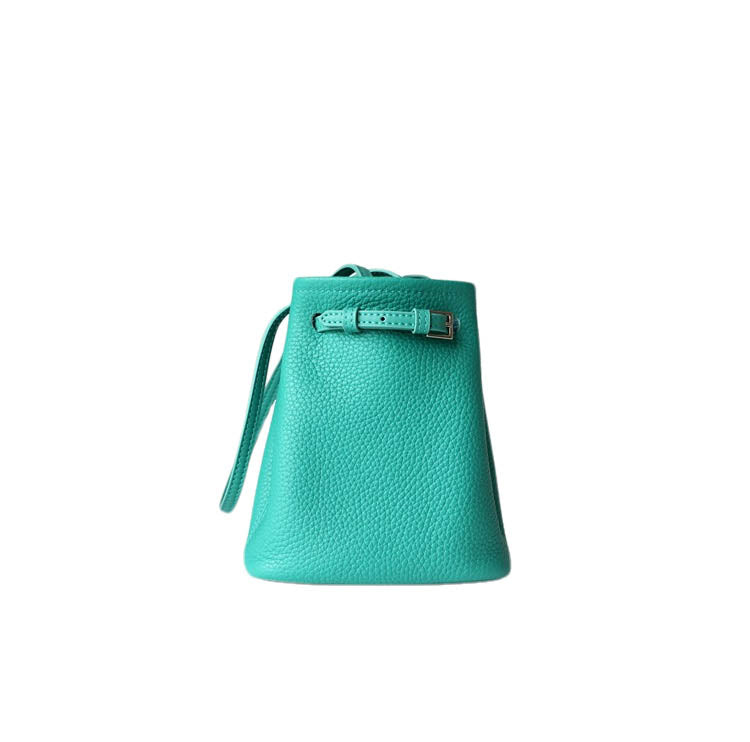 Full-Grain Leather mini bag | Mini bucket