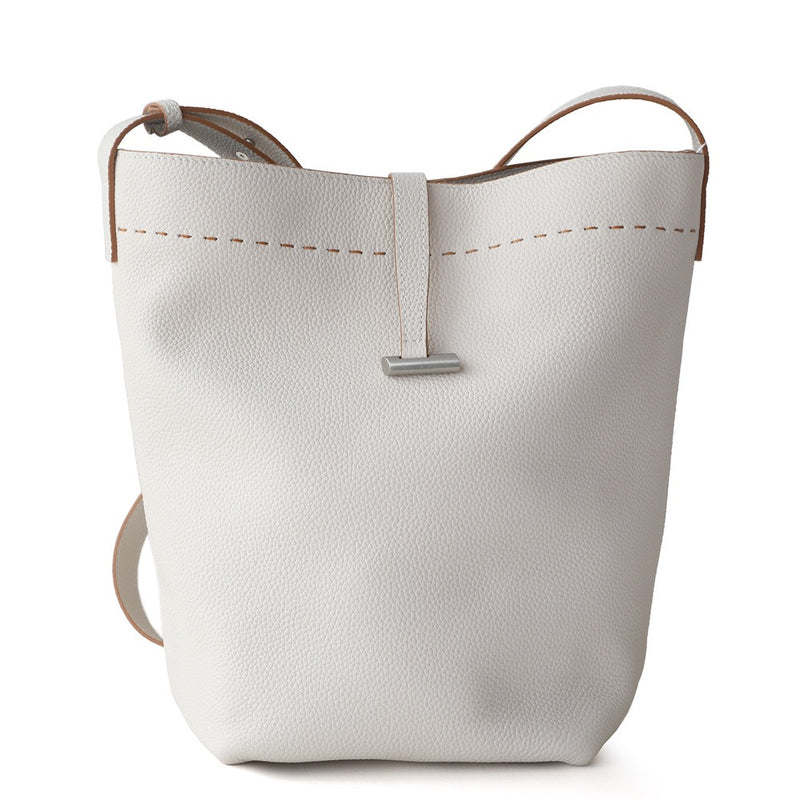 Full-Grain Leather bucket bag | Independent will