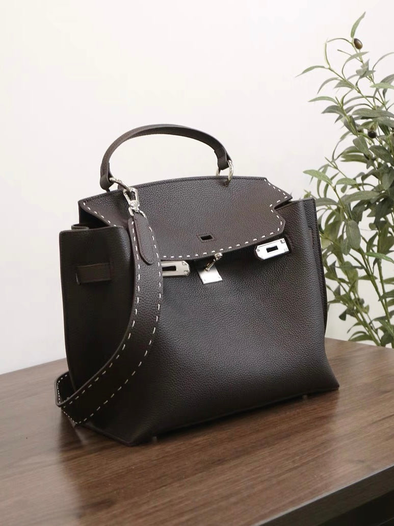 Full-Grain Leather Bag | fauvism