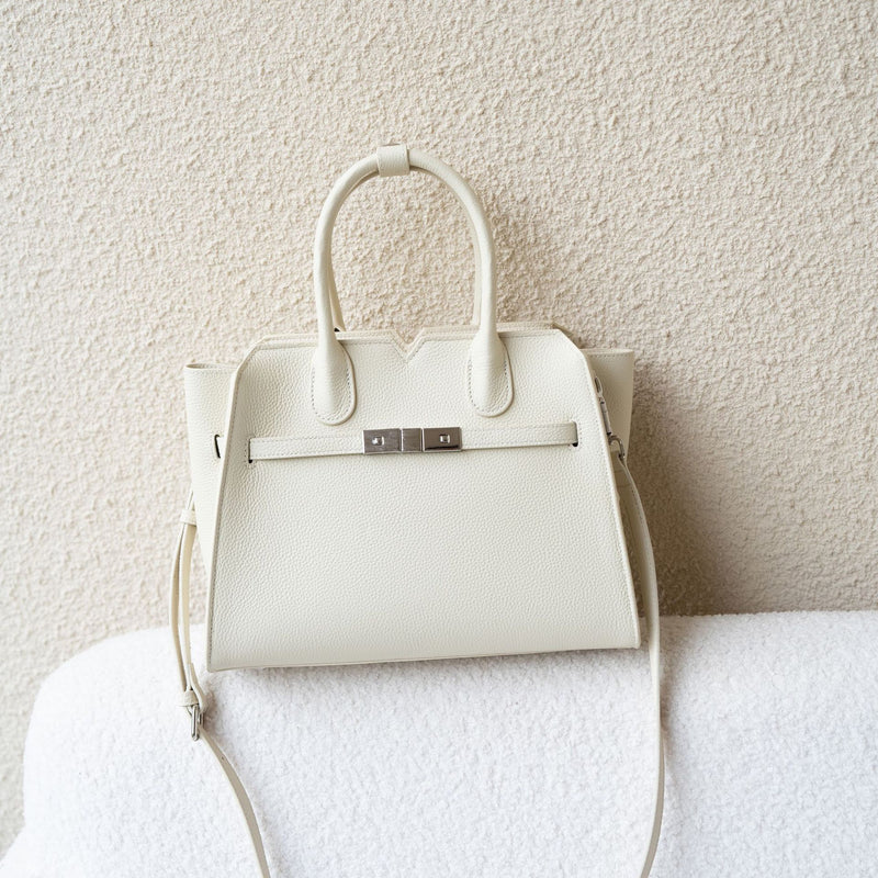 Full-Grain Leather Bag | Pure tea