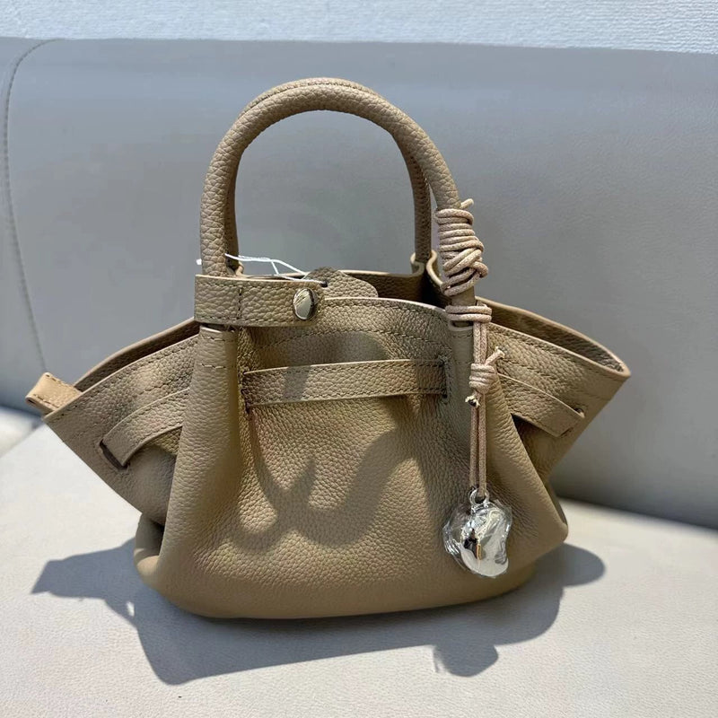 Full-Grain Leather Bag | Dumpling