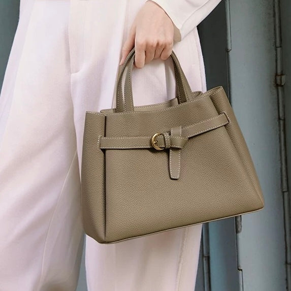 Full-Grain Leather Bag |  Release