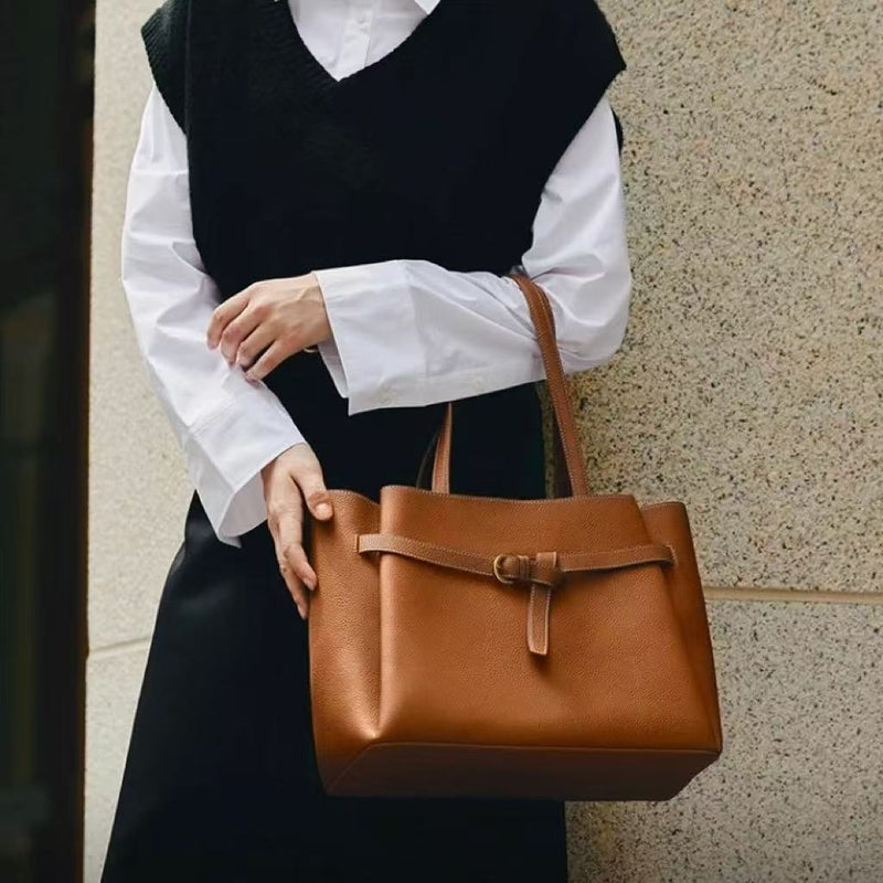 Full-Grain Leather Bag |  Release