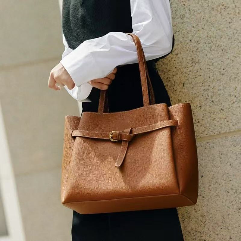 Full-Grain Leather Bag |  Release