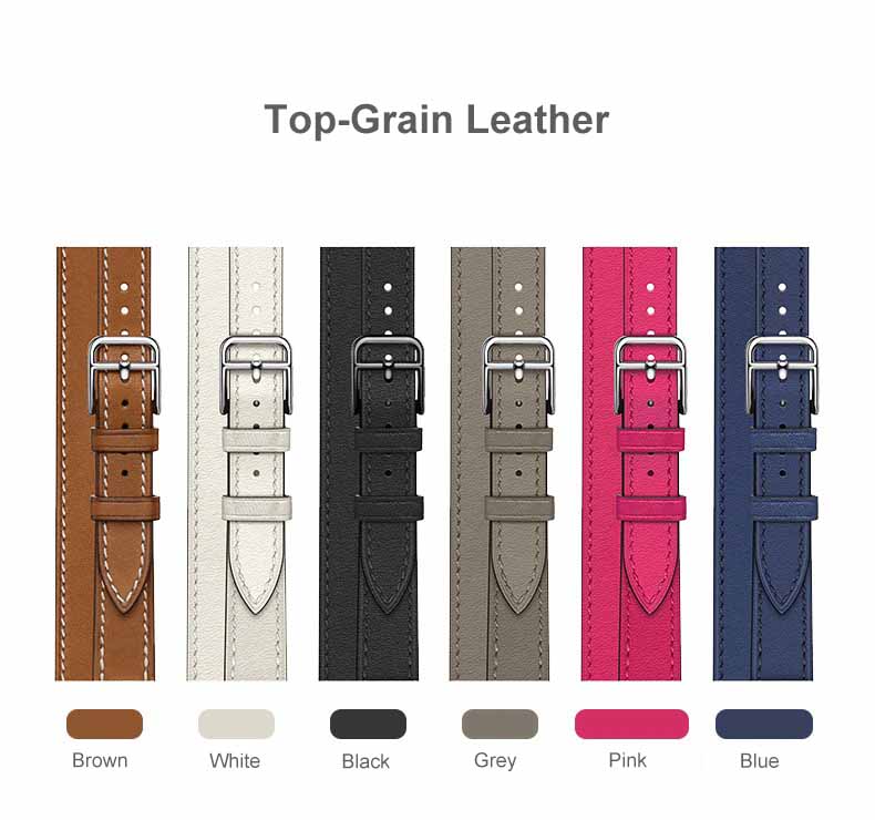 Top-grain Leather replacement Strap for women and men
