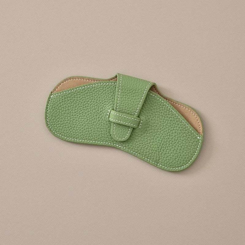 Full-Grain leather Glasses case