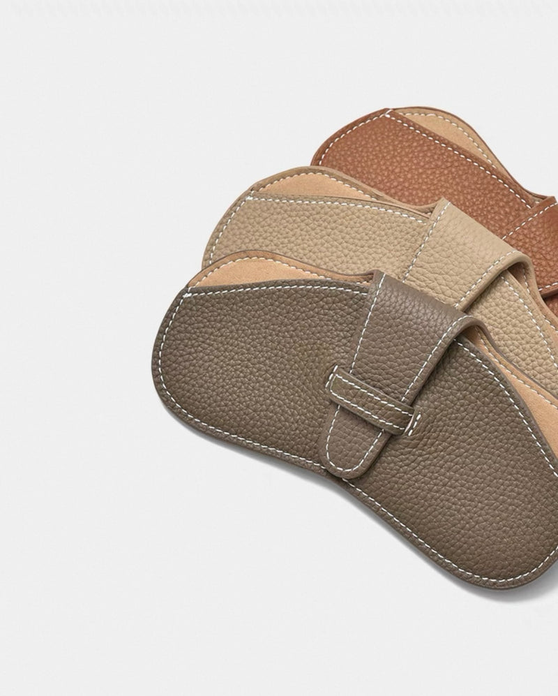 Full-Grain leather Glasses case