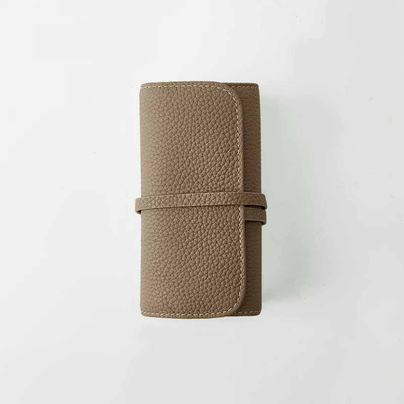 Full-Grain Leather Jewelry Pouch