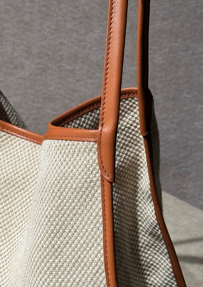 Ultra-lightweight durable linen canvas tote bag | Linca
