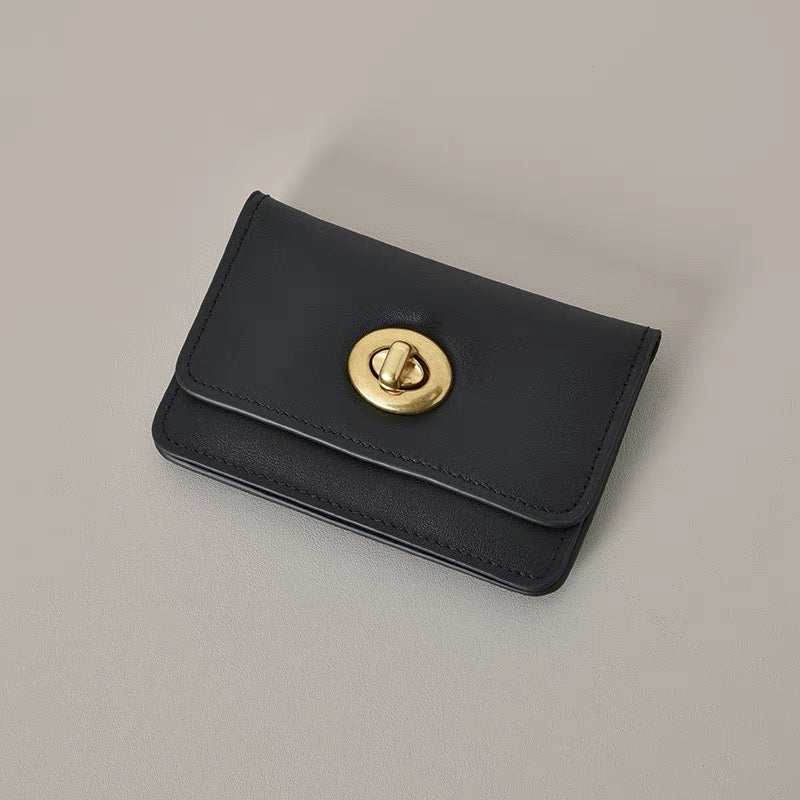 Cowhide leather wallet | classic melody