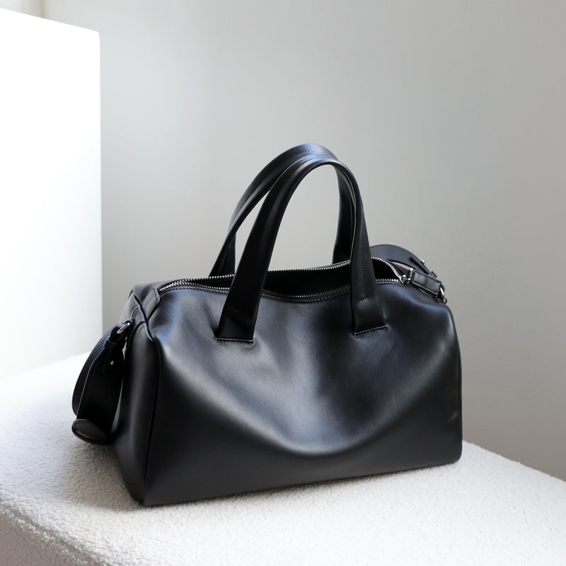 Full-Grain Leather Bag | Maison Boston