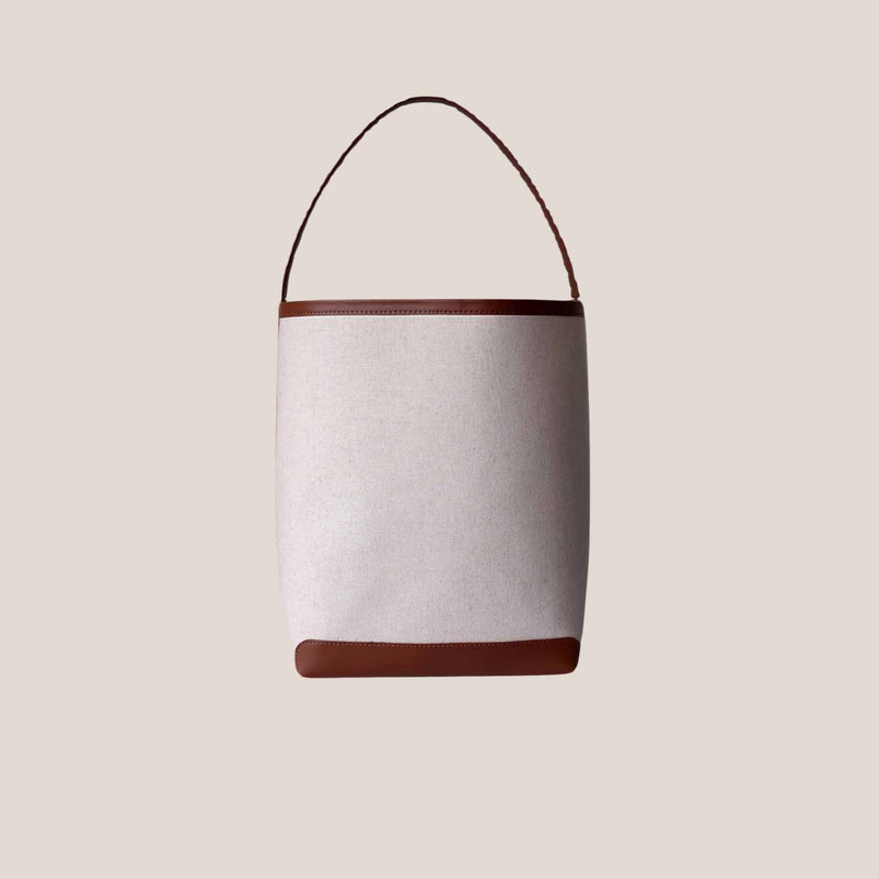 Canvas Bucket Bag