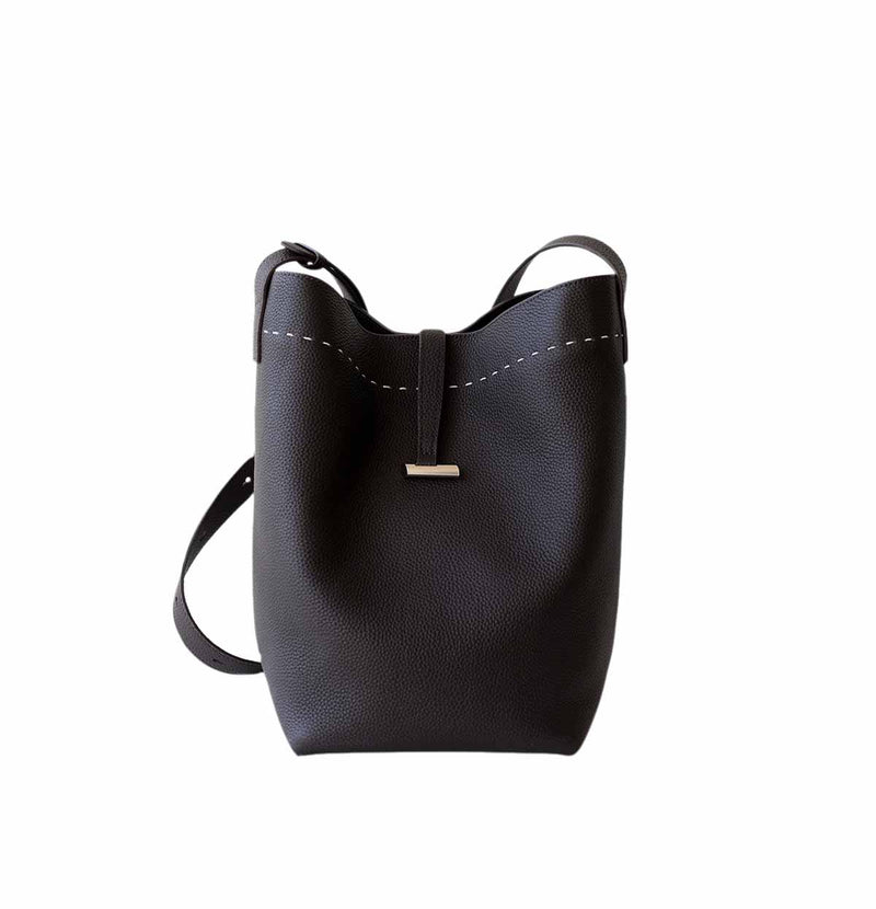 Full-Grain Leather bucket bag | Independent will