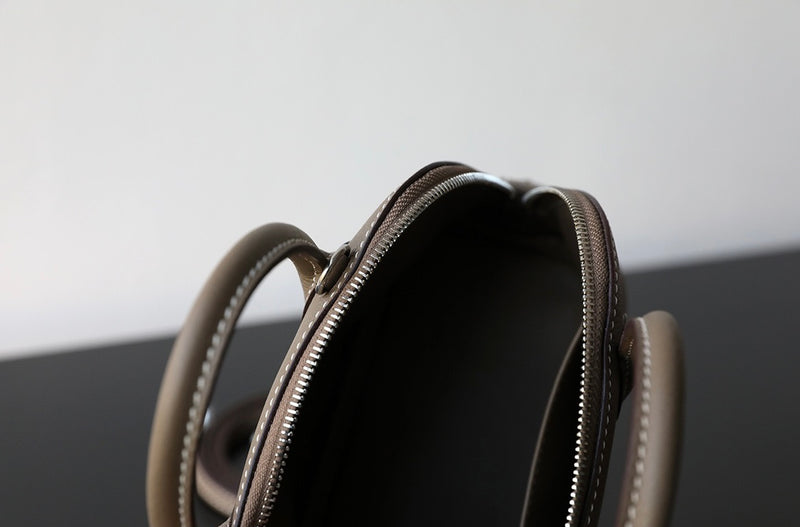 Full-Grain Leather bag | Sea shell