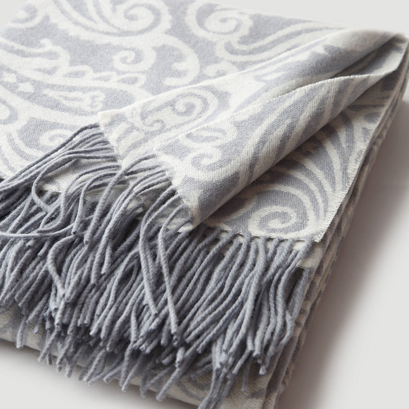 Luxurious Lambswool blanket | Cloudy