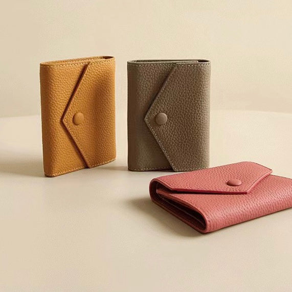 Genuine leather wallet | Golden life