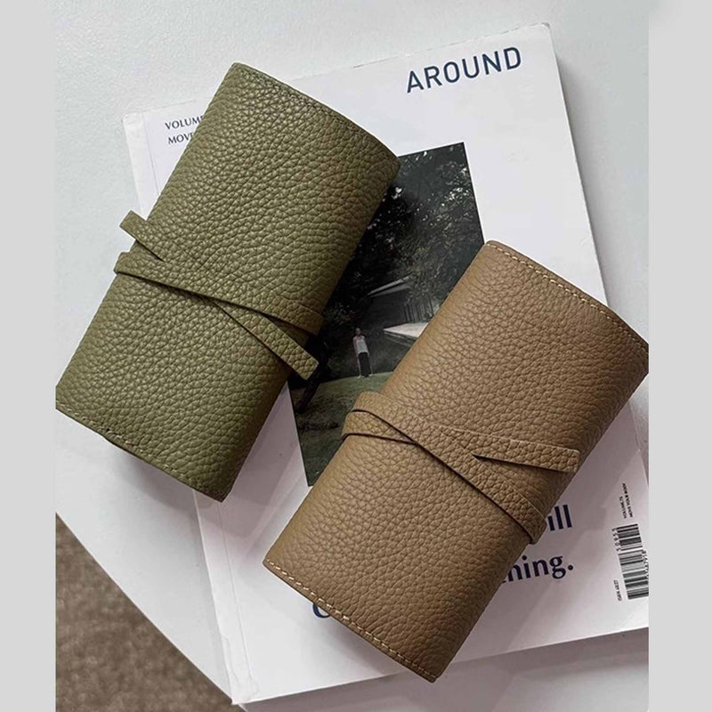 Full-Grain Leather Jewelry Pouch