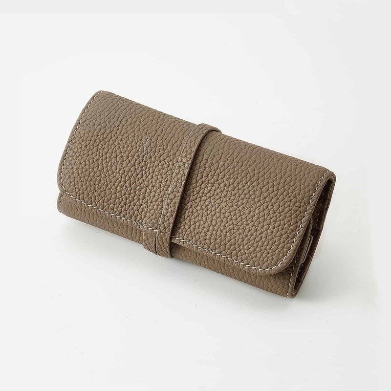 Full-Grain Leather Jewelry Pouch