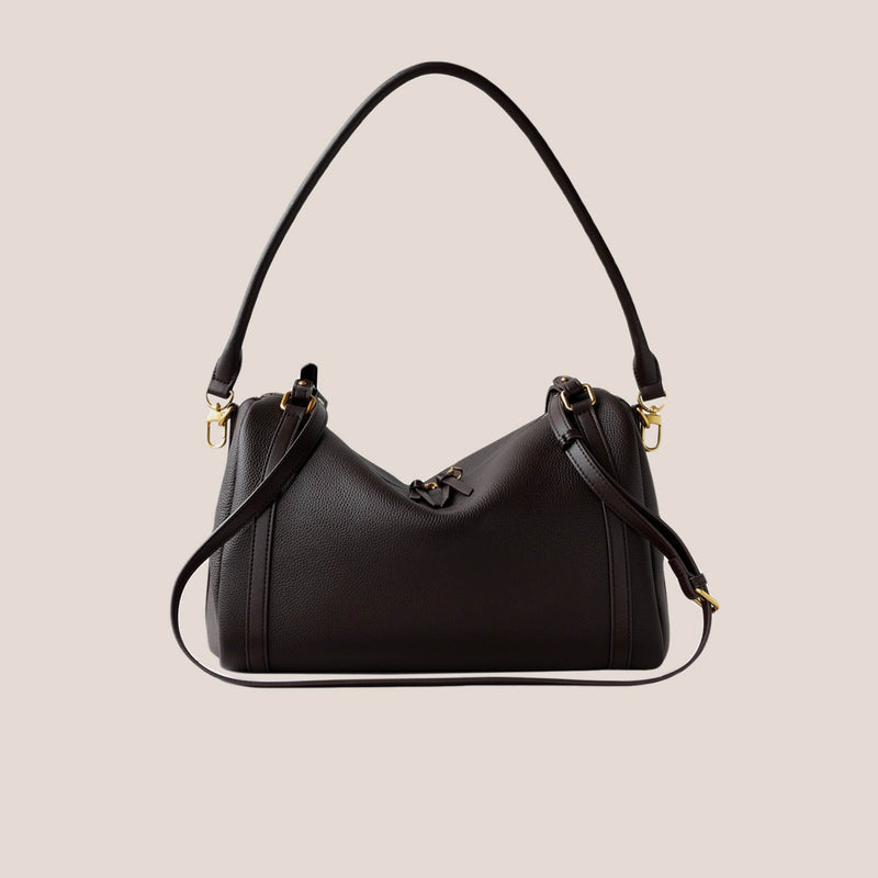 Full-Grain Leather bag | Boston pillow