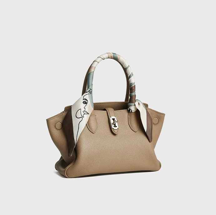 Full-Grain Leather Bag | Melody 2#