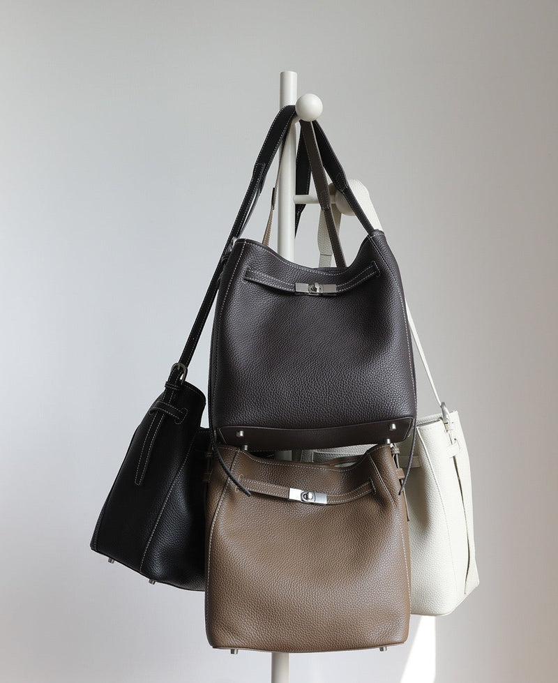 Full-grain leather bag | Belleau