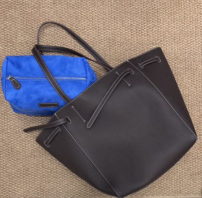 Full-grain leather bag | The tote
