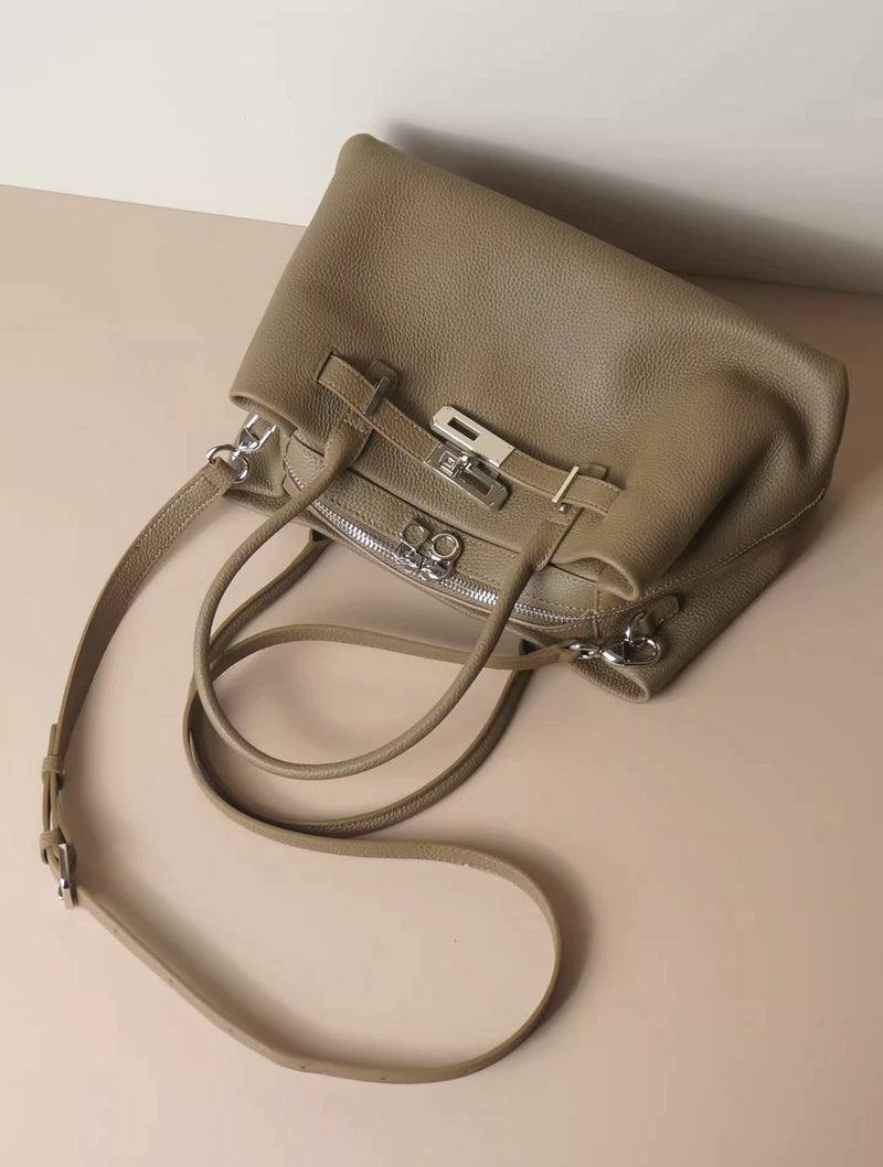 Full-Grain Leather Bag |  The Harper
