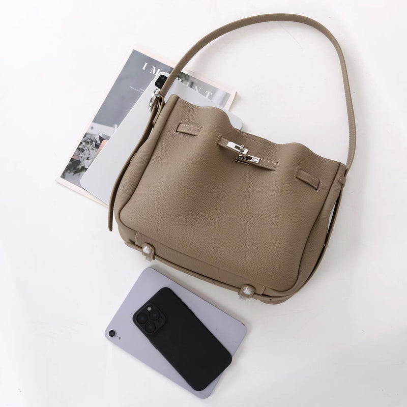 Full-Grain Leather Bag | Follow you