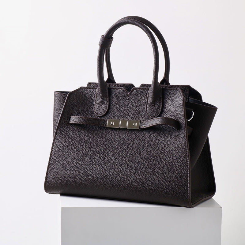 Full-Grain Leather Bag | Pure tea