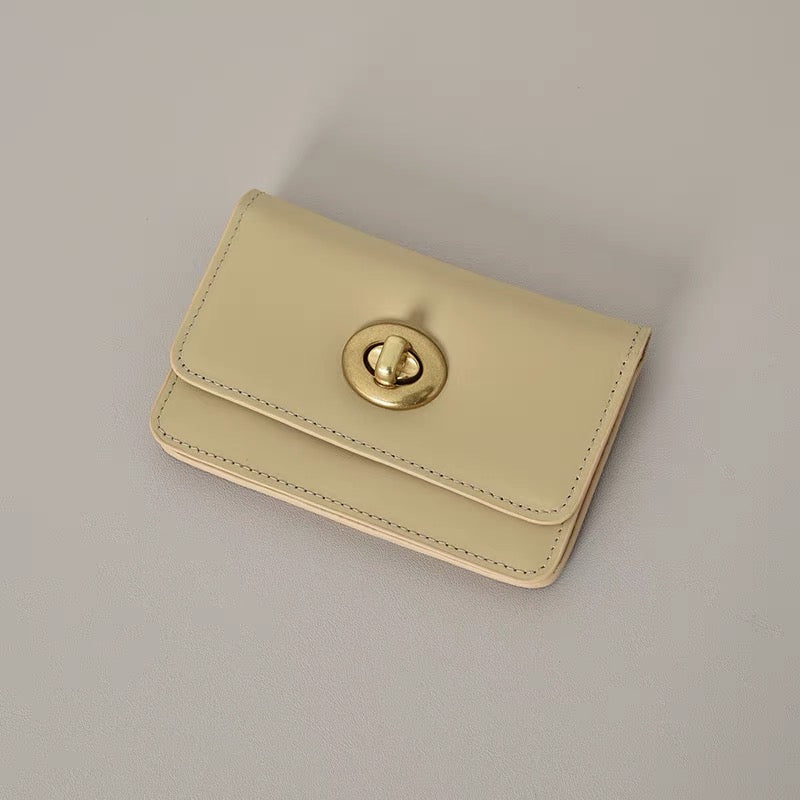 Cowhide leather wallet | classic melody