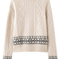 Cable-Knit Cashmere Sweater | Clara