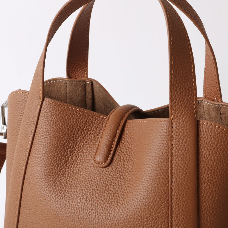 Full-Grain Leather Bag | Flexa