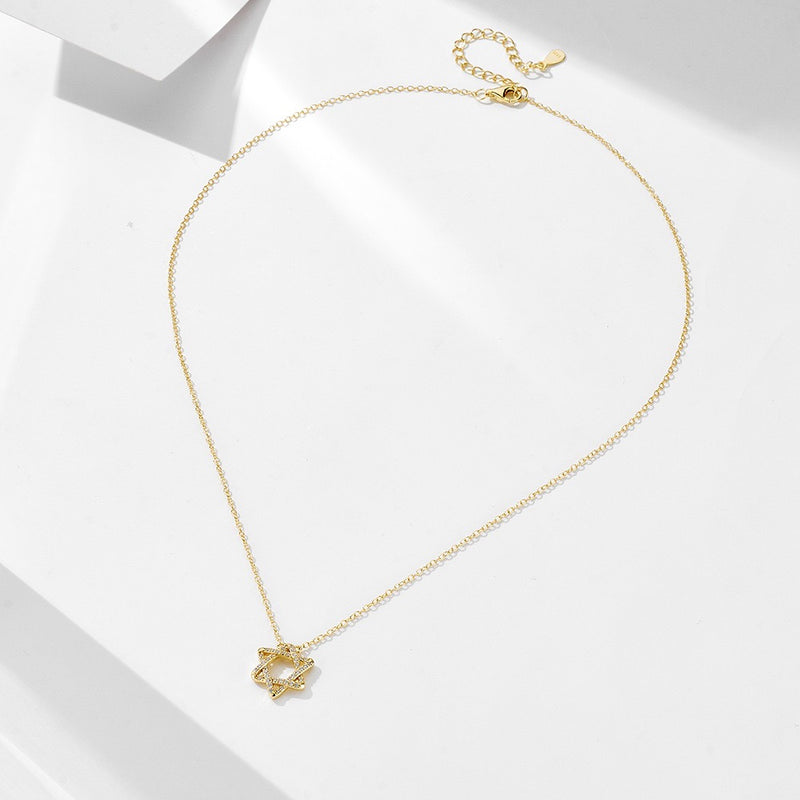 925 sterling silver necklace | 18K gold plated | Twinkle