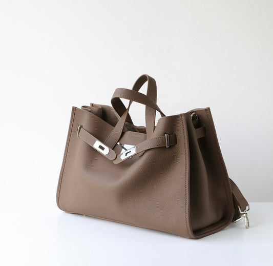 Forever classic | Leather tote for Work |  Full-Grain Leather Bag