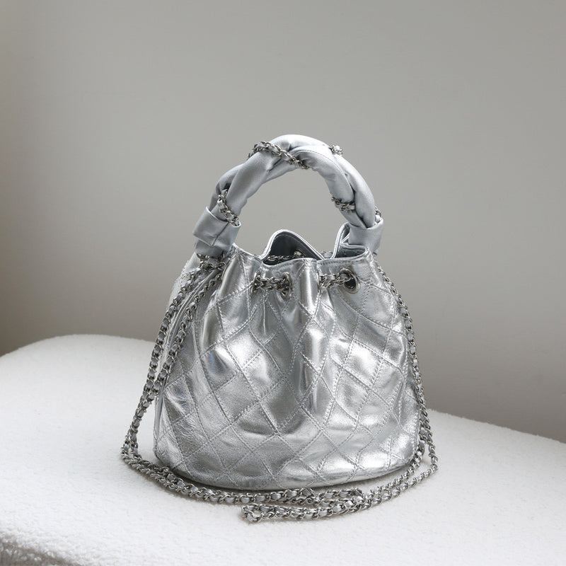 Top grain leather bag | Chain bag 3#