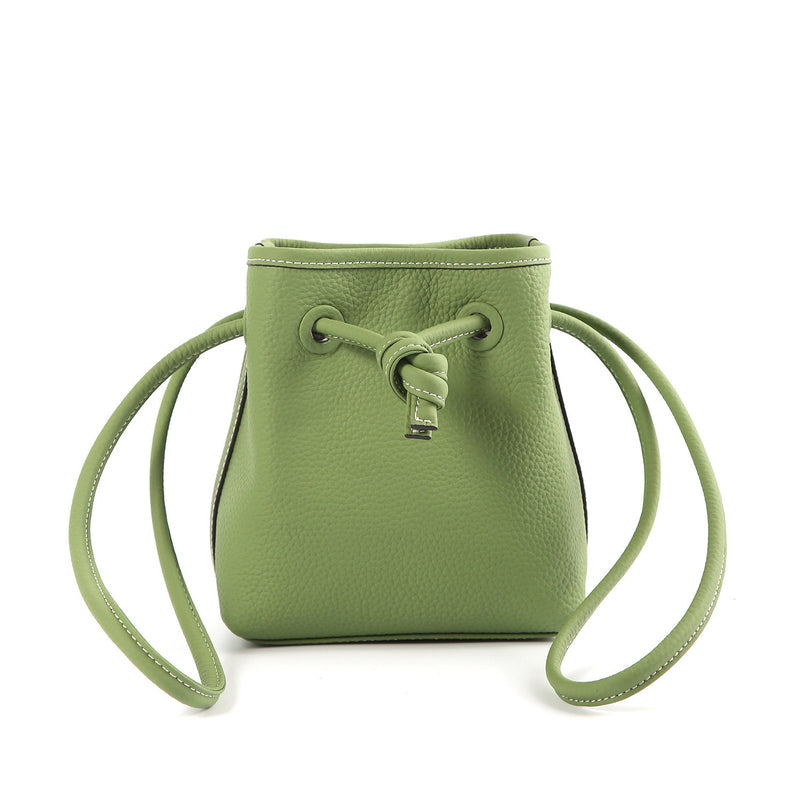 Leather Bucket bag