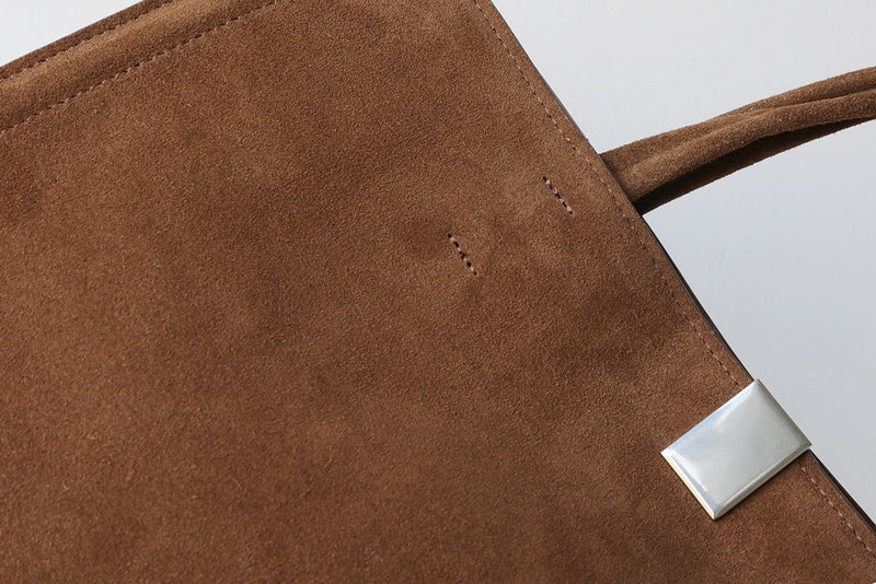Nubuck Leather Tote Bag
