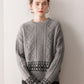 Cable-Knit Cashmere Sweater | Clara