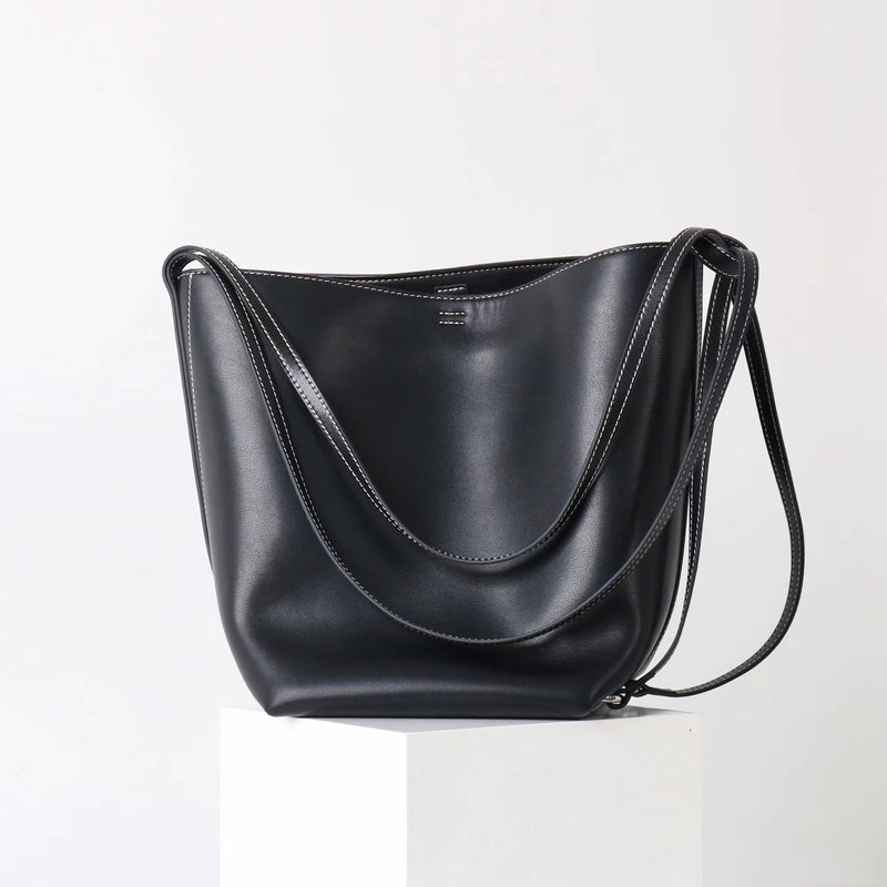 Refined split cowhide leather | Adaptive Bag