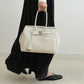 Split cowhide leather commuter tote bag | briefcase 5#